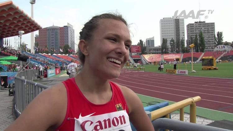 Chantal Butzek WYC Donetsk 2013 Chantal BUTZEK GER 100m Hurdles SEMIFINAL