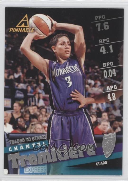 Chantel Tremitiere 1998 Pinnacle WNBA Base 35 Chantel Tremitiere COMC Card
