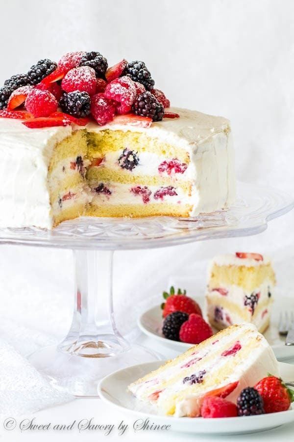 Chantilly cake Berry Chantilly Cake Sweet amp Savory by Shinee
