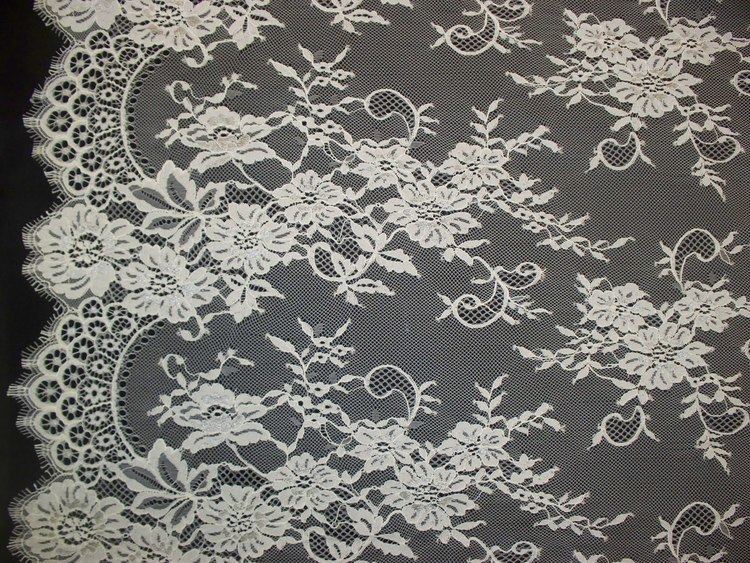 Chantilly lace Chantilly lace fabric