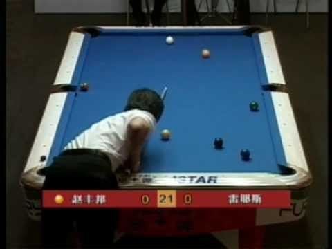 Chao Fong-pang Chao FongPang vs Efren Reyes Rack 0103 YouTube