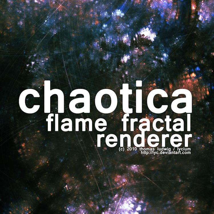 Chaotica (software) chaotica by lyc on DeviantArt