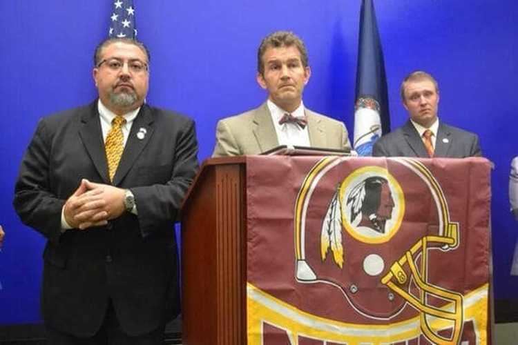 Chap Petersen Va state Sen Chap Petersen defends Redskins Pride Caucus