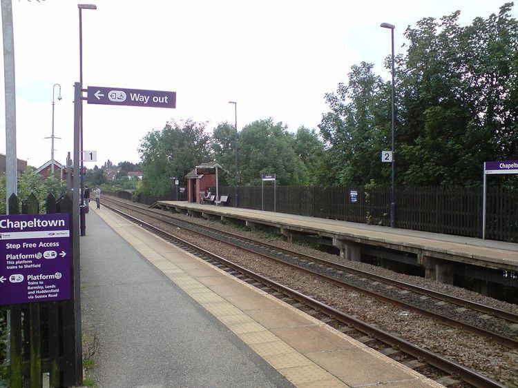 Chapeltown railway station