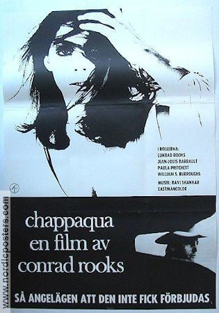 Chappaqua (film) Chappaqua poster 1967 Conrad Rooks original