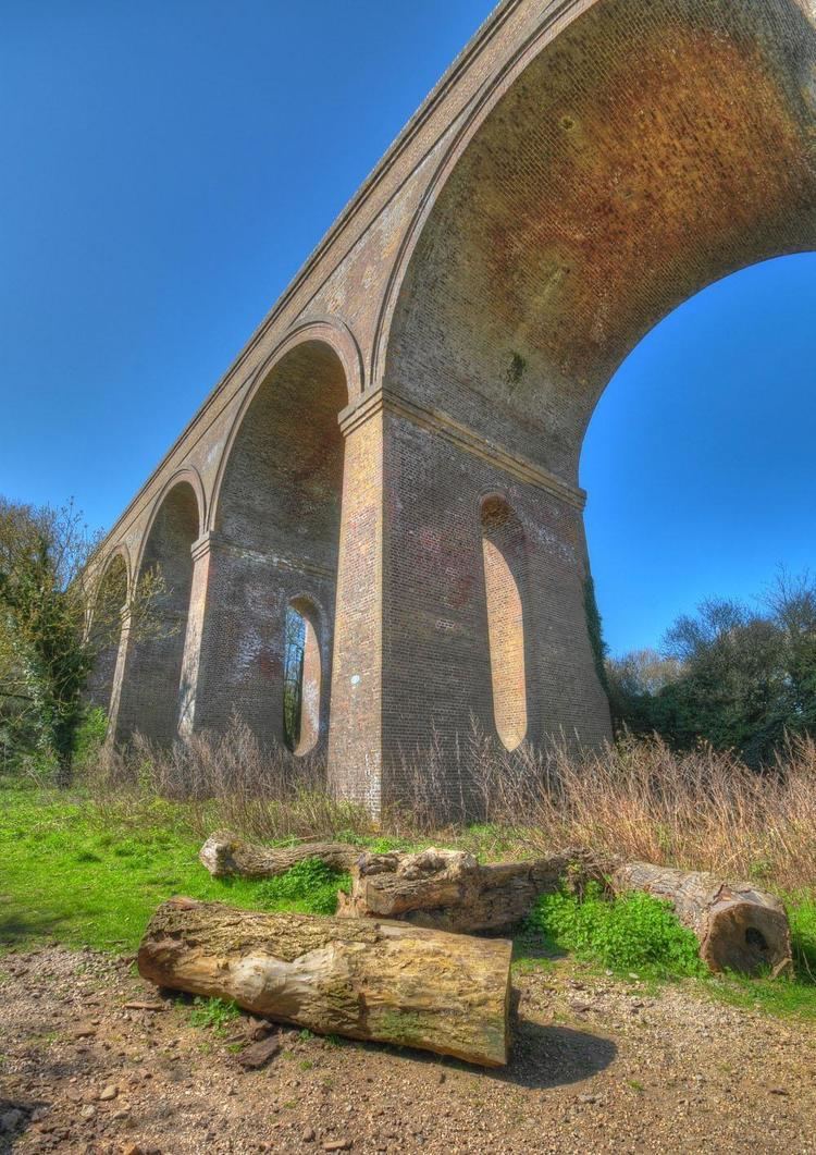 Chappel Viaduct Chappel viaduct tall view Trevor Burch Photography