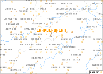Chapulhuacán Chapulhuacn Mexico map nonanet