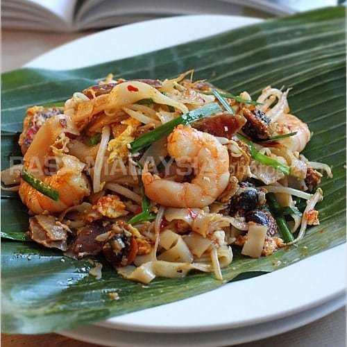 Char kway teow Penang Fried Flat Noodles Char Kuey Teow Easy Delicious Recipes
