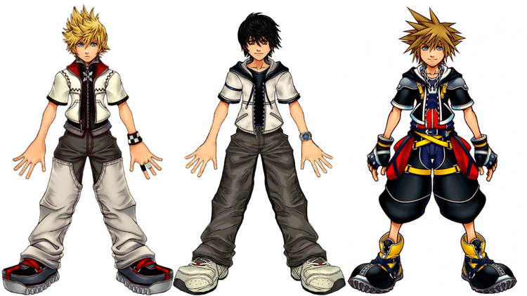 Characters of Kingdom Hearts Me as a Kingdom Hearts 2 Character drawing by Robsa990 on DeviantArt