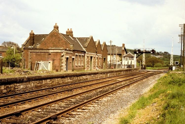 Chard Junction railway station Taunton to Chard Junction Cornwall Railway Society