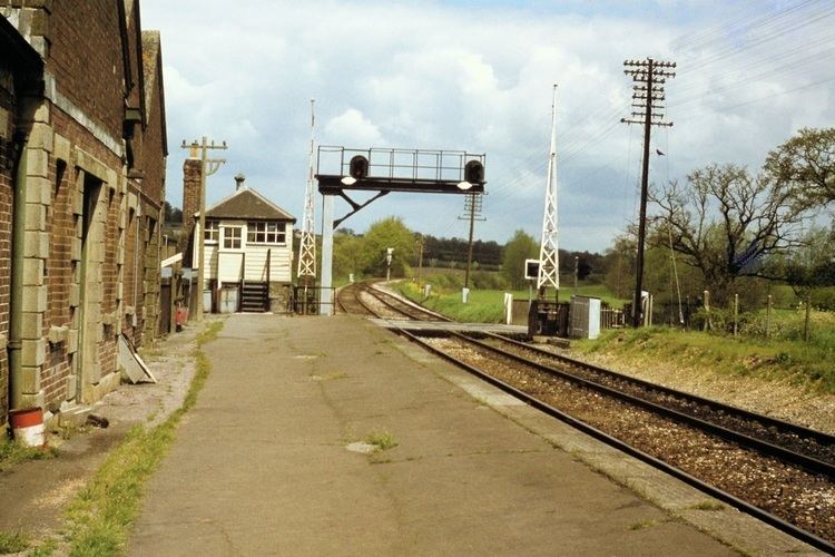 6 Chard Town Railway Station Photo Chard Illminster London & South Western 