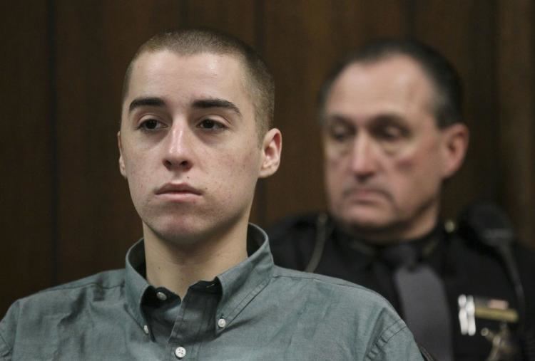 Chardon High School shooting Ohio teen gives the finger and smirks as he gets life in prison for