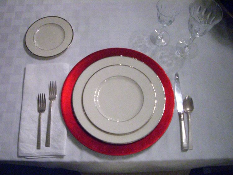 Charger (table setting)