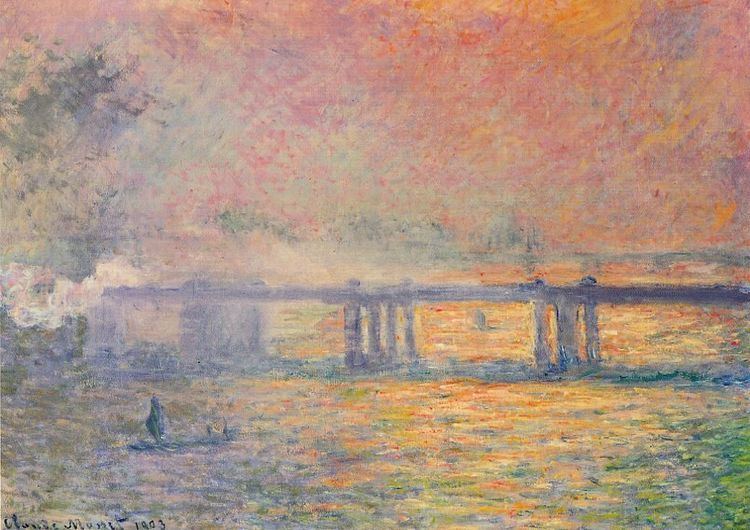 Charing Cross Bridge (Monet series) 1000 images about Artist Claude Monet on Pinterest Museum of
