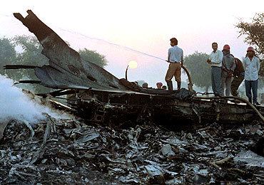 Charkhi Dadri mid-air collision IN PHOTOS The most DISASTROUS air crashes Rediffcom News