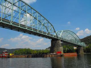 Charleroi-Monessen Bridge historicbridgesorgpennsylvaniacharleroimini2jpg
