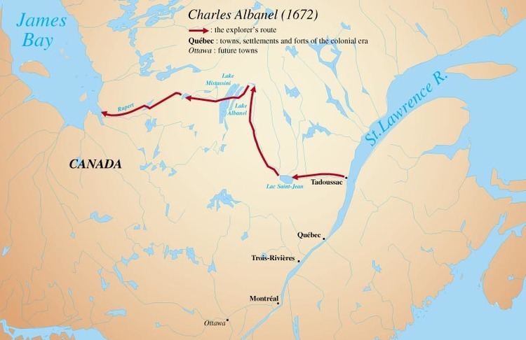 Charles Albanel The Great Explorers of Canada Charles Albanel 16161696