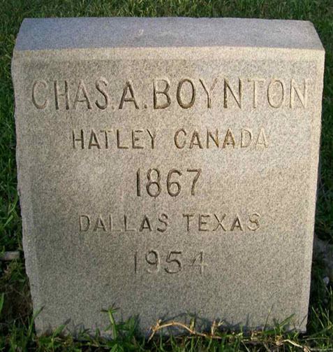 Charles Albert Boynton Charles Albert Boynton Sr 1867 1954 Find A Grave Memorial