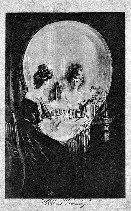 All Is Vanity, 1892 by Charles Allan Gilbert