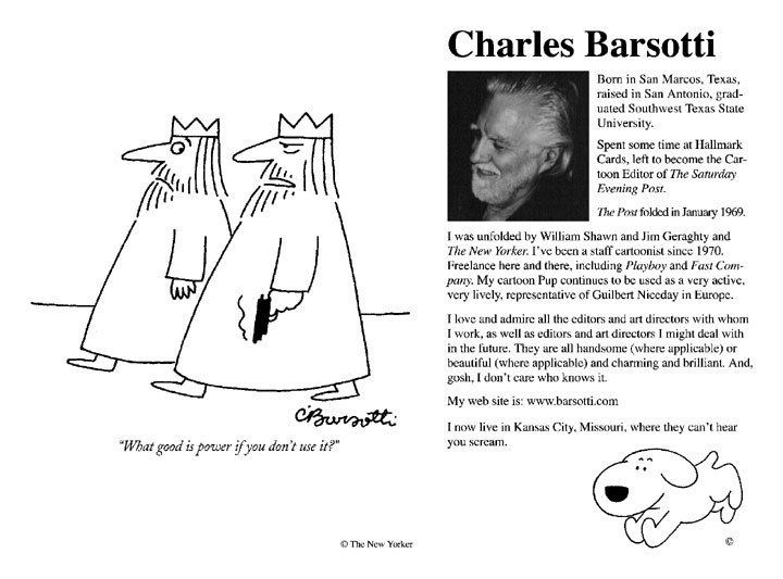 Charles Barsotti reubenorgncsmembersbiosBarsottijpg