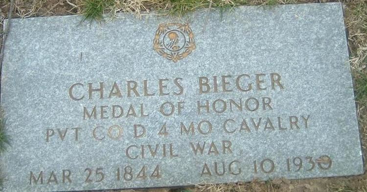 Charles Bieger Private Charles Bieger St Louis MO Medal Of Honor Resting