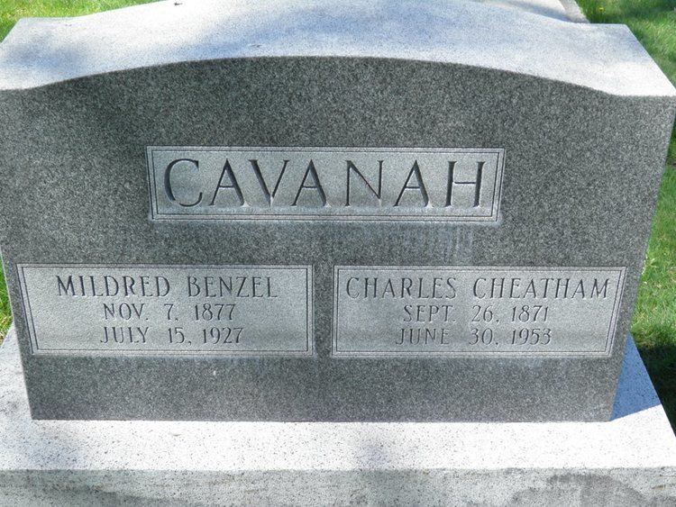Charles Cheatham Cavanah Charles Cheatham Cavanah 1871 1953 Find A Grave Memorial