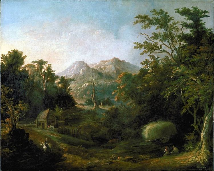Charles Codman FileLandscape with Farm and Mountains Charles Codman 1832jpg