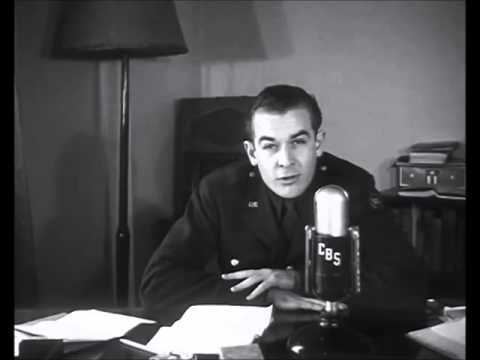 Charles Collingwood (journalist) Charles Collingwood on DDay speaking from Normandy YouTube