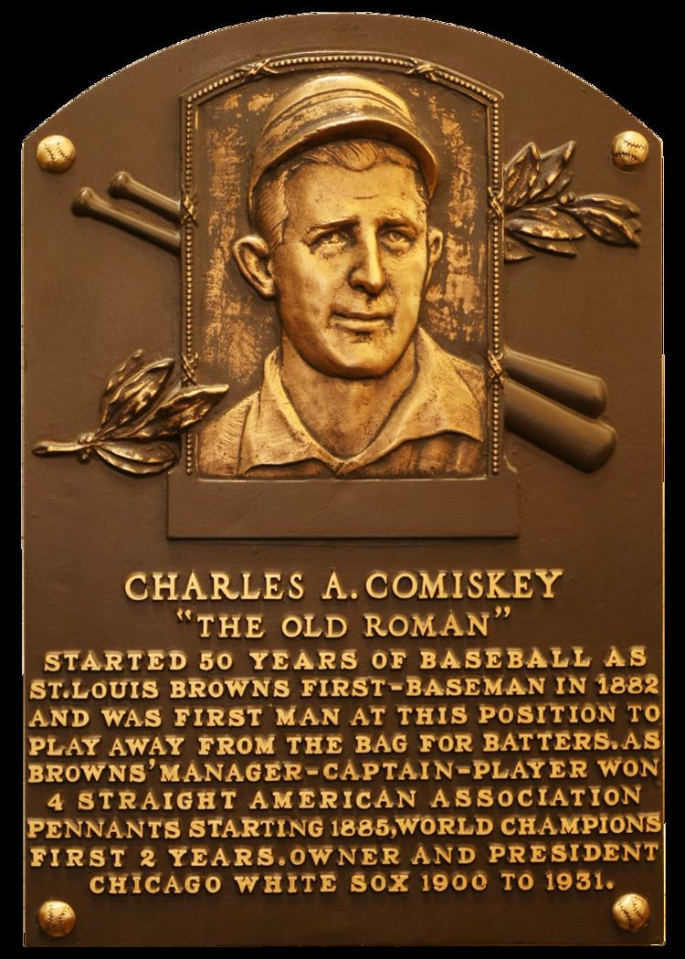 Charles Comiskey Comiskey Charles Baseball Hall of Fame