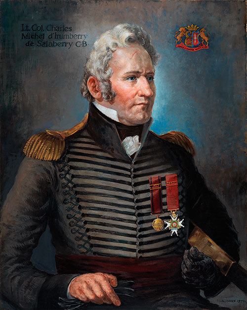 Charles de Salaberry Key Canadian Personalities 1812 Virtual Exhibition