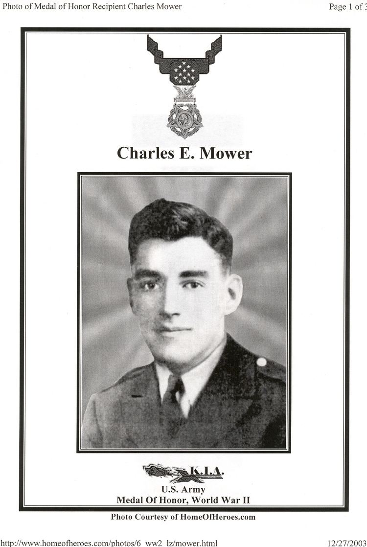 Charles E. Mower Charles E Mower 1924 1944 Find A Grave Memorial