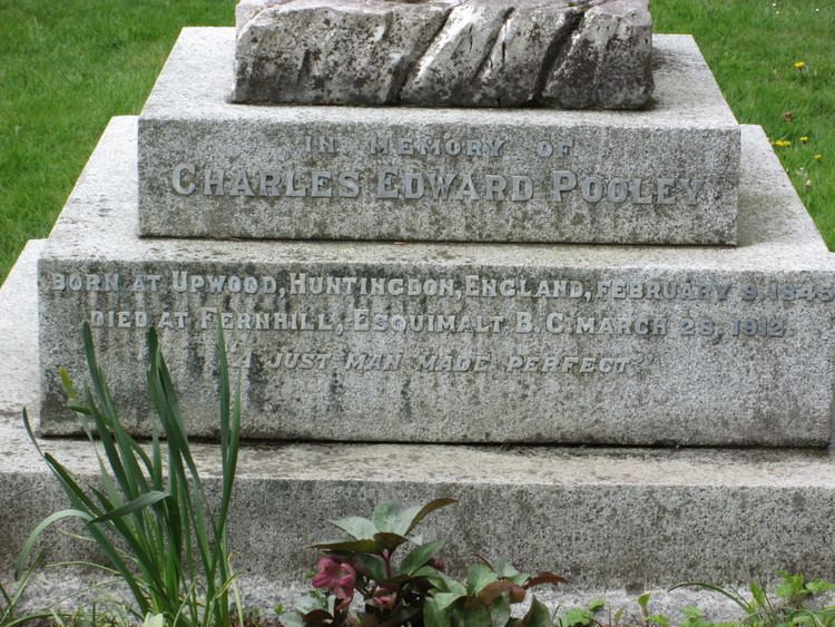 Charles Edward Pooley Charles Edward Pooley 1845 1912 Find A Grave Memorial