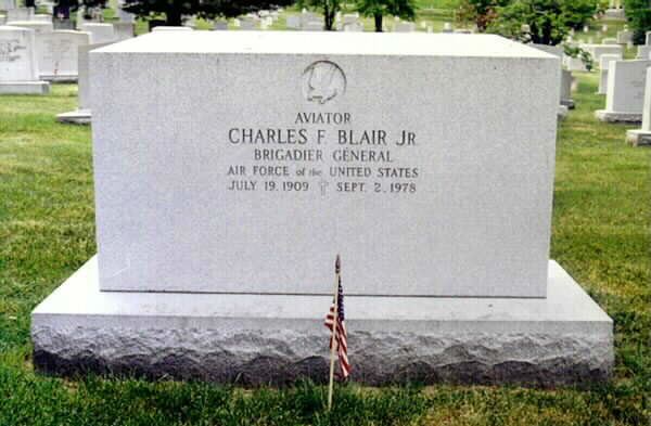 Charles F. Blair, Jr. Charles F Blair Jr Brigadier General United States