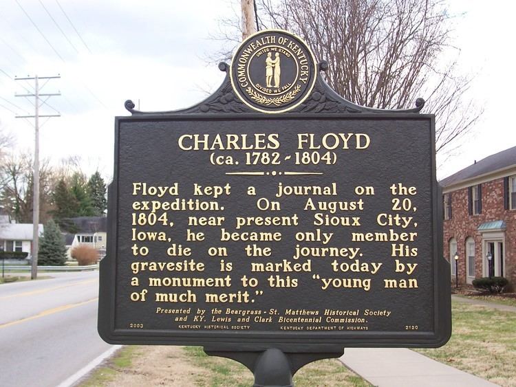 Charles Floyd (explorer) Sergeant Charles Floyd Day in Kentucky and Louisville The Filson