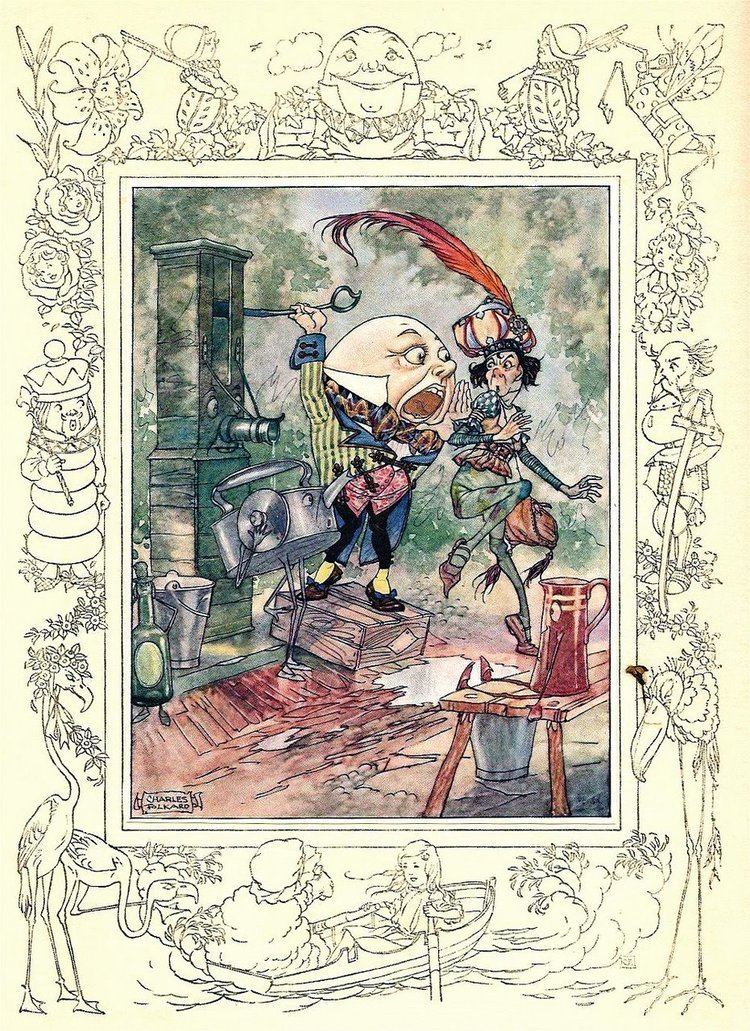 Charles Folkard Charles Folkard39s 39Alice39 illustrations