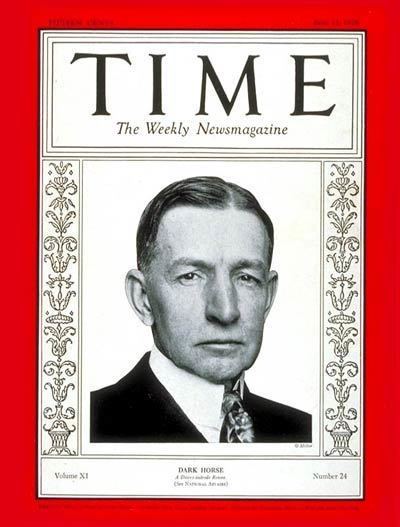 Charles G. Dawes TIME Magazine Cover Charles G Dawes June 11 1928