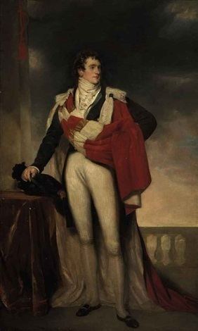 Charles Gardiner, 1st Earl of Blessington Portrait of Charles Gardiner 1st Earl of Blessington in coronation