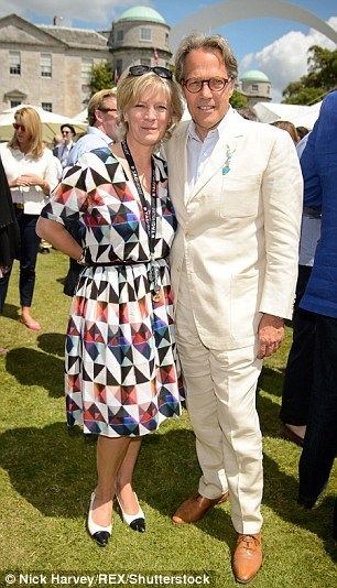 Charles Gordon-Lennox, 11th Duke of Richmond and Lady March attends the Cartier Style & Luxury Lunch at the Goodwood Festival of Speed in Chichester, England