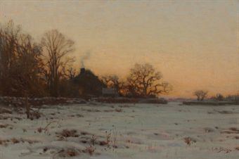 Charles Harold Davis Charles Harold Davis 18561933 Winter Twilight