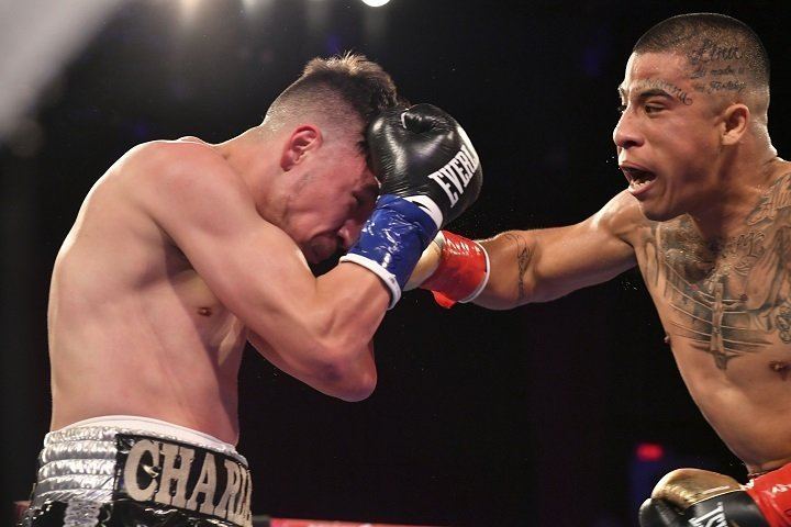 Charles Huerta Charles Huerta stops Ivan Delgado Results Boxing News