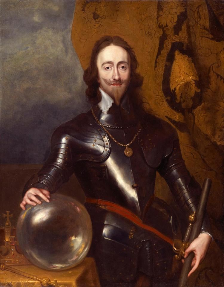 Charles I of England Studio of Sir Anthony Van Dyck 1599 1641 King