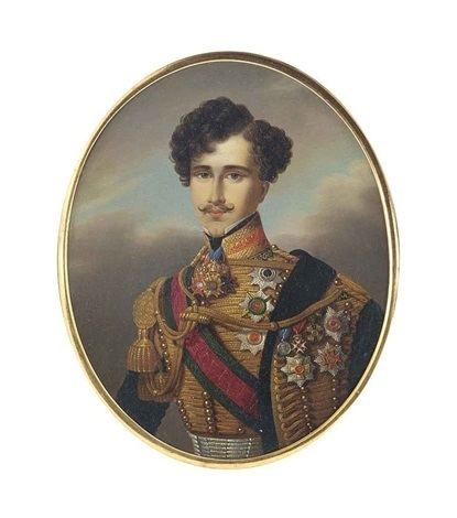 Charles II, Duke of Brunswick Charles II Duke of Brunswick 18041873 in military uniform blue