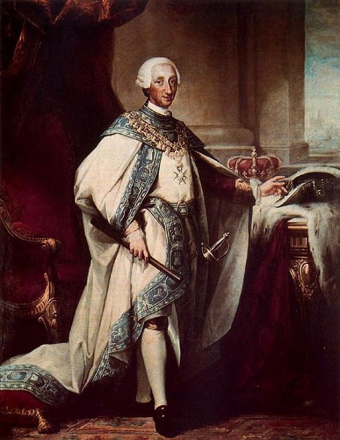 Charles III of Spain Maella Mariano Salvador 17391819 1700s Portrait of