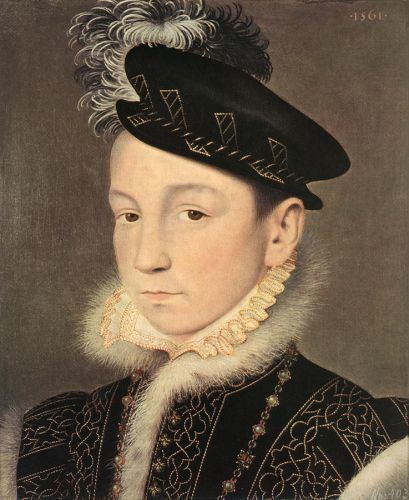 Charles IX of France Portrait of King Charles IX of France by Franois Clouet