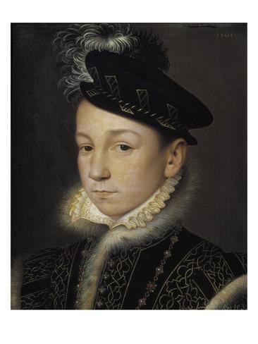 Charles IX of France Portrait of King Charles IX of France Prints by Francois