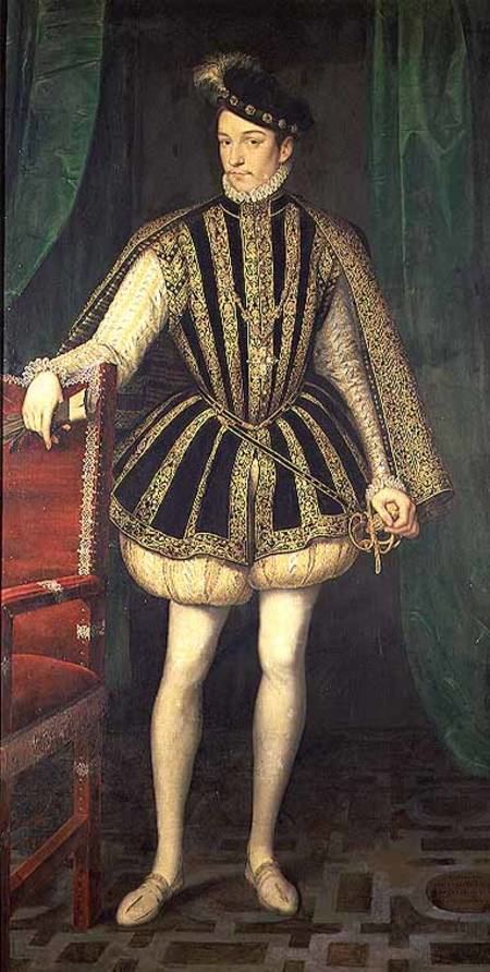 Charles IX of France King Charles IX of France 155074 Franois Clouet as