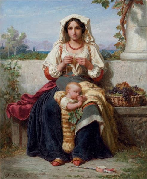 Charles Jalabert Charles Franois Jalabert 1819 1901 French I AM A CHILD
