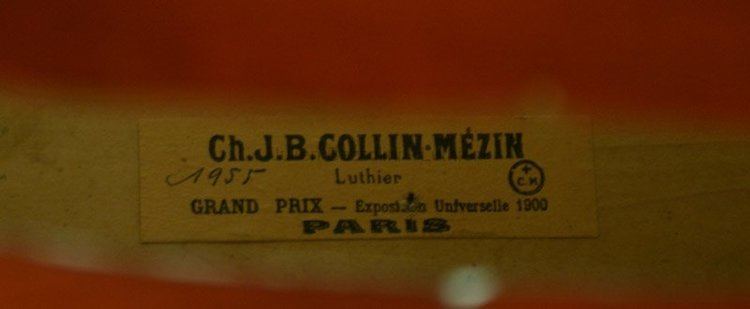 Charles Jean Baptiste Collin-Mezin Doublebass made by Charles JeanBaptiste Collin Mezin Luthier