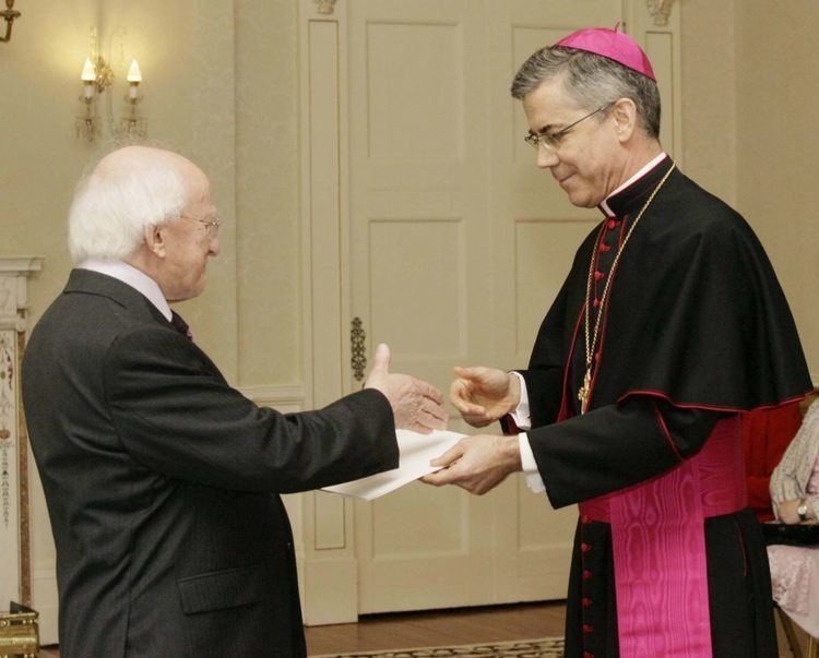 Charles John Brown Vatican Ambassador to Ireland Archbishop Charles Brown transferred