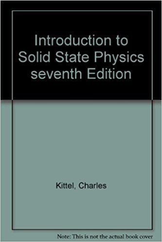 Charles Kittel Introduction to Solid State Physics seventh Edition Charles Kittel